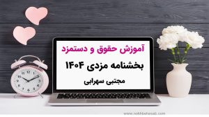 کاور ویدیو آموزشی بخشنامه مزدی 1404