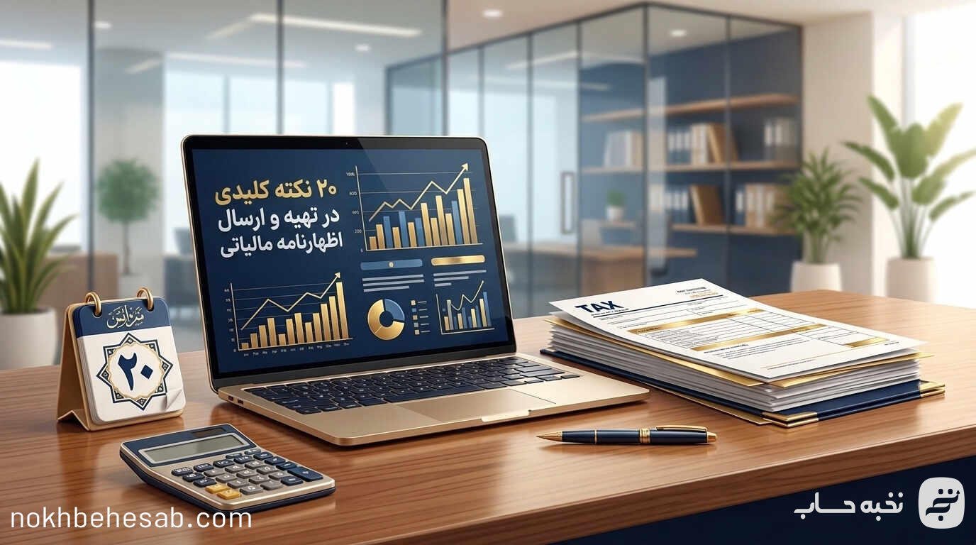 ۲۰ نکته کلیدی در تهیه و ارسال اظهارنامه مالیاتی 20 نکته کلیدی در تهیه و ارسال اظهارنامه مالیاتی