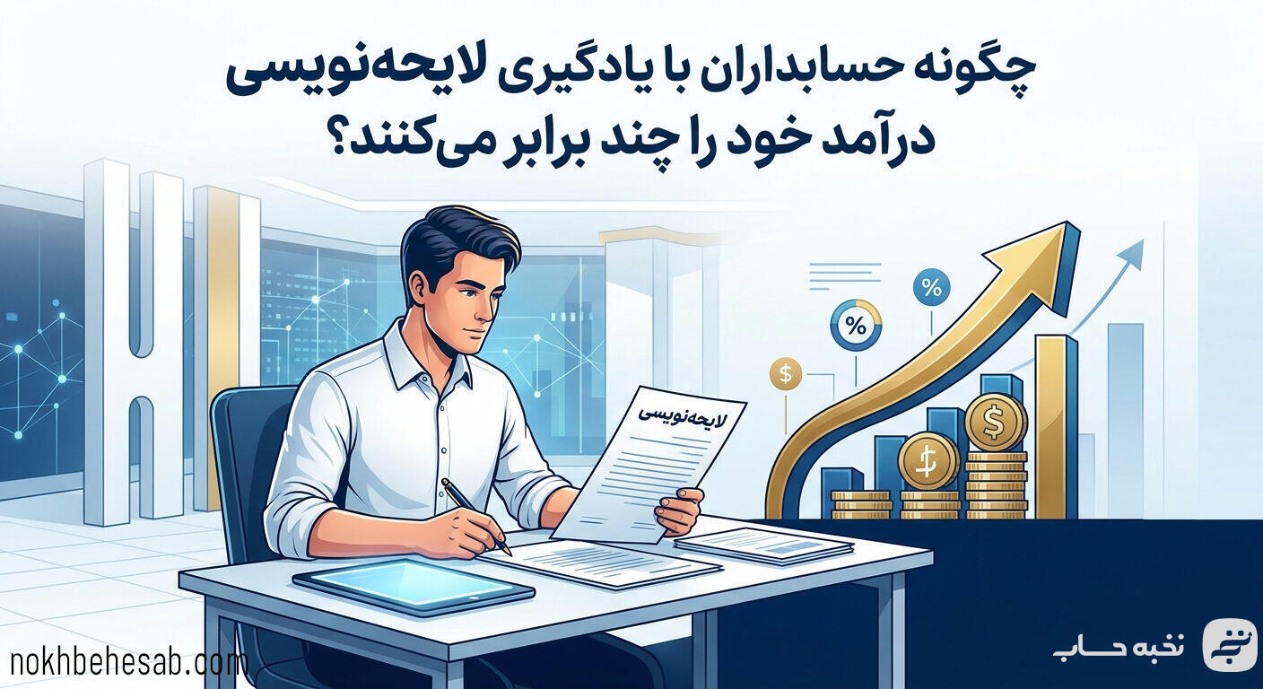 چگونه حسابداران با یادگیری لایحهنویسی درآمد خود را چند برابر میکنند؟ چگونه حسابداران با یادگیری لایحهنویسی درآمد خود را چند برابر میکنند؟